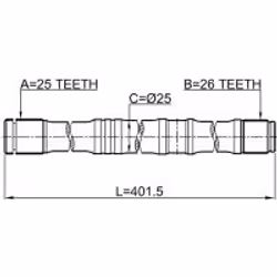 FEBEST 0112-AZT250LH non classificato