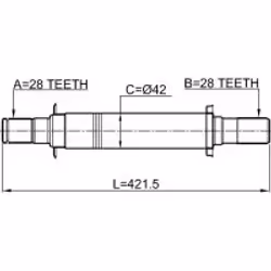 FEBEST 1212-CM10AT2WD non classificato