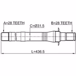 FEBEST 1212-CM10MT4WD non classificato