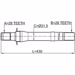 FEBEST 1212-IX35AT6 non classificato