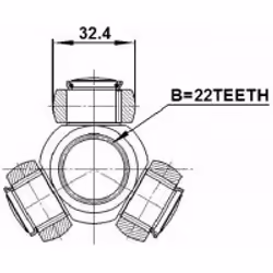 FEBEST 2216-SPA non classificato