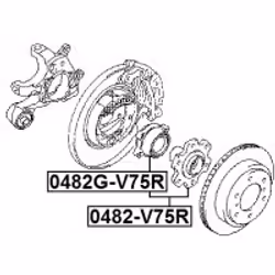 FEBEST 0482G-V75R non classificato