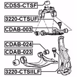 FEBEST CDAB-024 non classificato