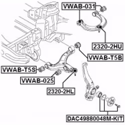 FEBEST VWAB-031 non classificato