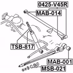 FEBEST 0425-V45R non classificato