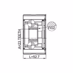 FEBEST 0411-CU2WSHA non classificato