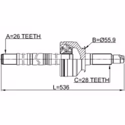 FEBEST 2214-SOR non classificato