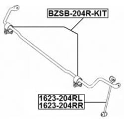 FEBEST BZSB-204R-KIT non classificato