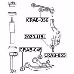 FEBEST CRAB-056 non classificato