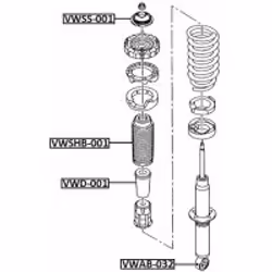 FEBEST VWAB-032