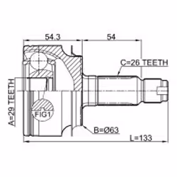 FEBEST 0310-CIVIC5D non classificato