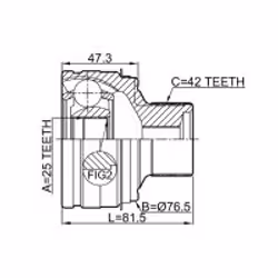 FEBEST 1710-A4 non classificato