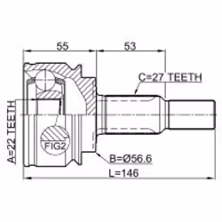FEBEST 2410-KANII non classificato