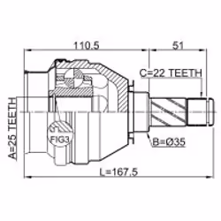 FEBEST 1811-Z18X non classificato