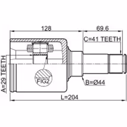 FEBEST 2111-TT9DLH non classificato