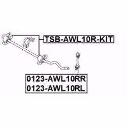 FEBEST TSB-AWL10R-KIT non classificato