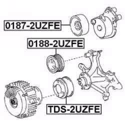 FEBEST TDS-2UZFE non classificato
