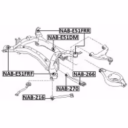 FEBEST NAB-E51DM non classificato