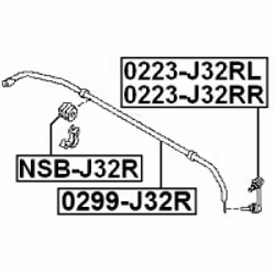 FEBEST 0299-J32R