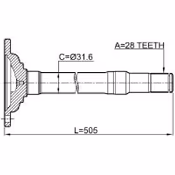 FEBEST 0412-KH6WRH non classificato - Vista aggiuntiva 2