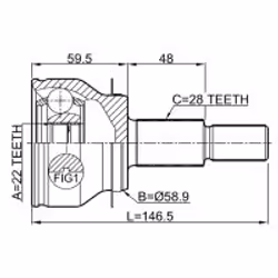FEBEST 0510-BMAT non classificato