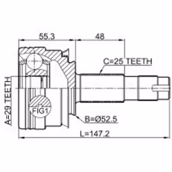 FEBEST 1010-T300MT non classificato