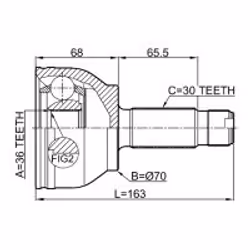 FEBEST 1610-W639R non classificato
