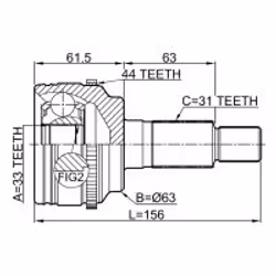 FEBEST 0510-ERA44 non classificato