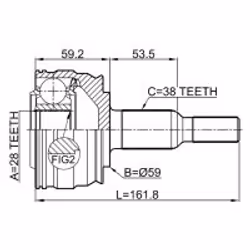 FEBEST 2310-TRANRR non classificato