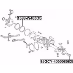 FEBEST 1699-W463OS non classificato