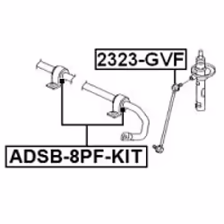 FEBEST ADSB-8PF-KIT non classificato