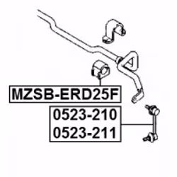 FEBEST MZSB-ERD25F non classificato