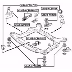 FEBEST VLMB-XC90RH-KIT
