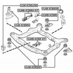 FEBEST VLMB-XC90RH-KIT non classificato