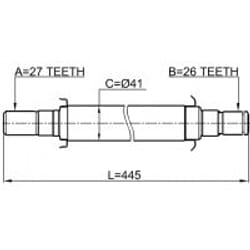 FEBEST 2212-SP2WDAT non classificato