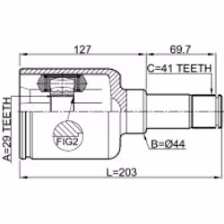 FEBEST 2111-TTFLH non classificato