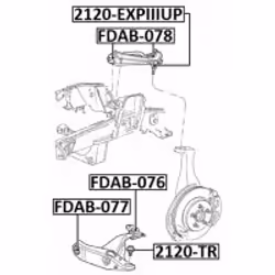 FEBEST 2120-EXPIIIUP non classificato