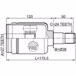 FEBEST 1611-211RH non classificato