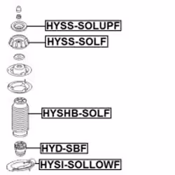 FEBEST HYSI-SOLLOWF non classificato