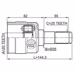 FEBEST 1211-IX35R non classificato