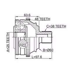 FEBEST 2310-TRSYNA48 non classificato