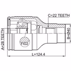 FEBEST 0711-RM415RH non classificato