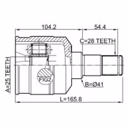 FEBEST 1211-XGLH non classificato