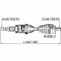FEBEST 2714-S40RH non classificato