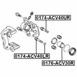 FEBEST 0174-ACV40LR non classificato