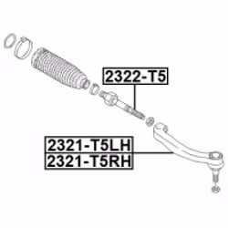 FEBEST 2321-T5RH non classificato