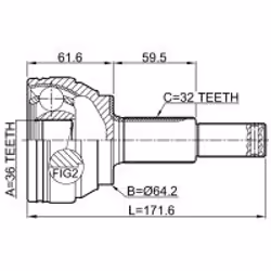 FEBEST 0210-Y51R non classificato