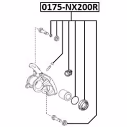FEBEST 0175-NX200R non classificato - Vista aggiuntiva 2