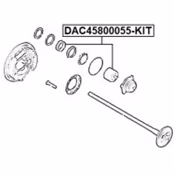 FEBEST DAC45800055-KIT