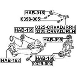 FEBEST 0325-CRVADJRRH non classificato